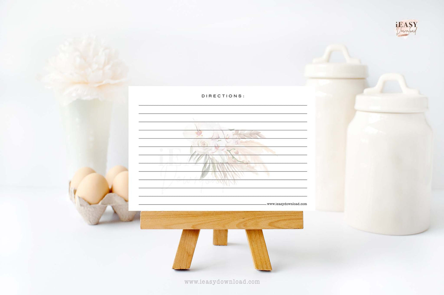 do it yourself printable recipe cards flat cards for bridal shower insert card
