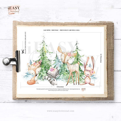 Printable Woodland Themed Decorations Ideas