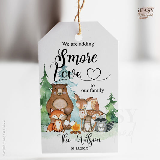 We are adding Smore Love Baby Shower Favor Gift Tags
